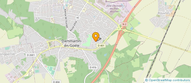 localisation de l'entreprise BETONDIAM à COMPANS