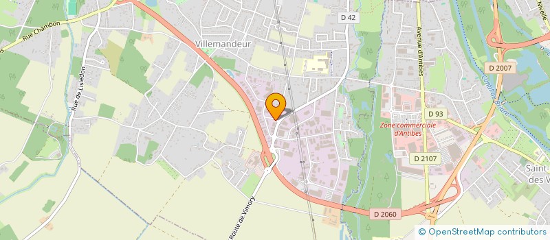 localisation de l'entreprise BETONS & PIERRES AMENAGEMENTS EXTERIEURS à VILLEMANDEUR