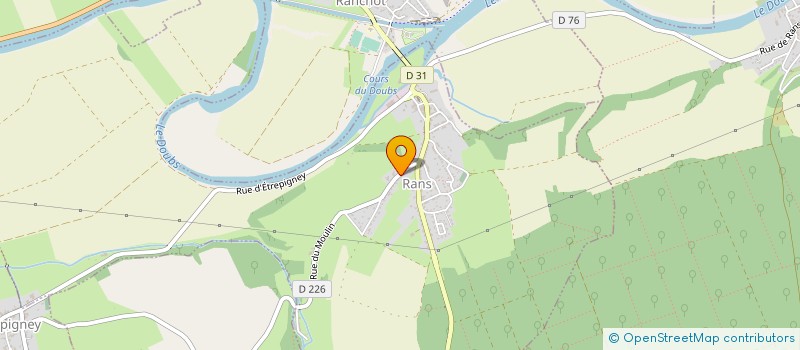 localisation de l'entreprise BETORET  RANS