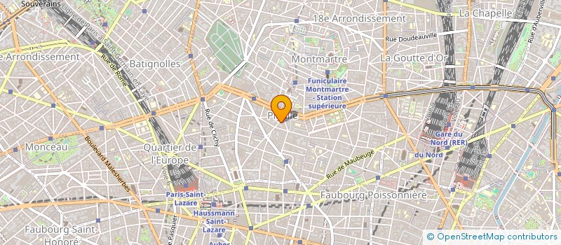 localisation de l'entreprise BETOULAUD ET ASSOCIES  PARIS