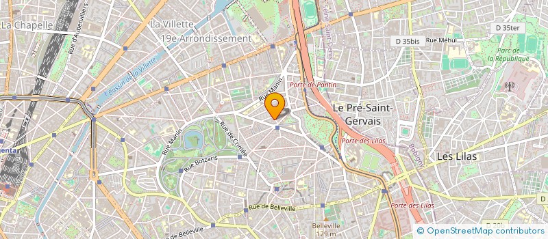 localisation de l'entreprise BETOULE  PARIS