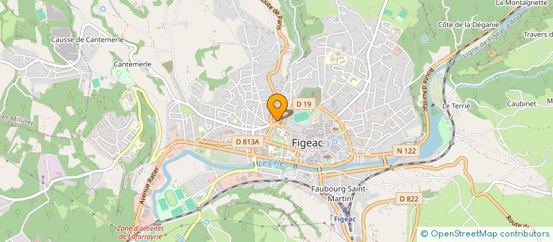 localisation de l'entreprise BETOUS ET TOULLEC à FIGEAC