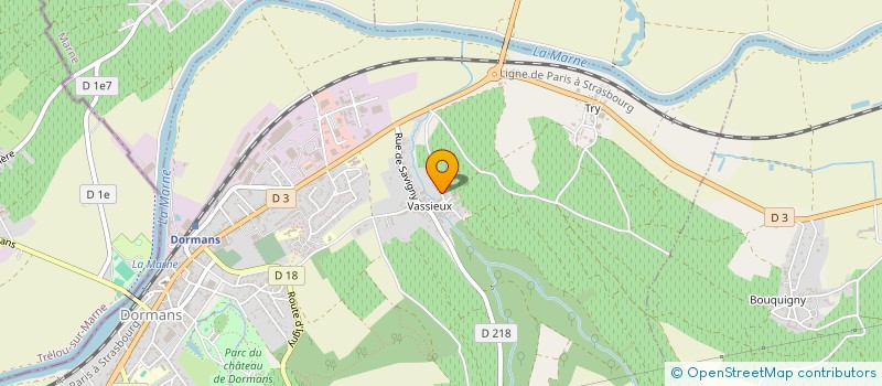 localisation de l'entreprise BETOUZET ANTHONY  DORMANS