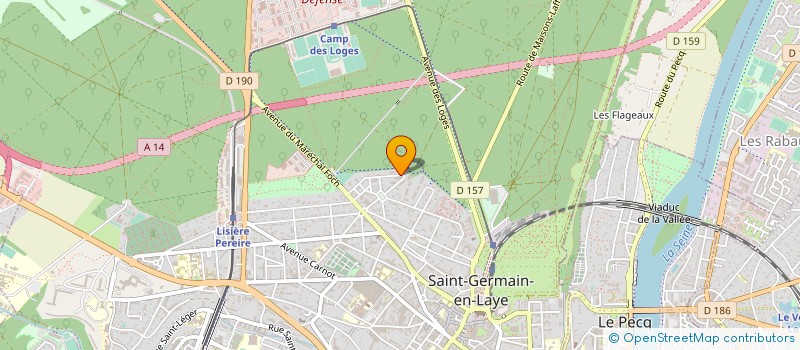 localisation de l'entreprise BETPHIL  SAINT-GERMAIN-EN-LAYE