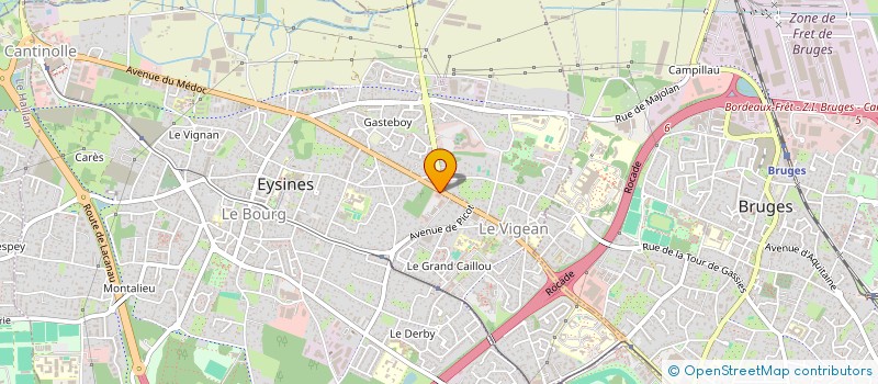 localisation de l'entreprise BETRI SOLUTIONS à EYSINES