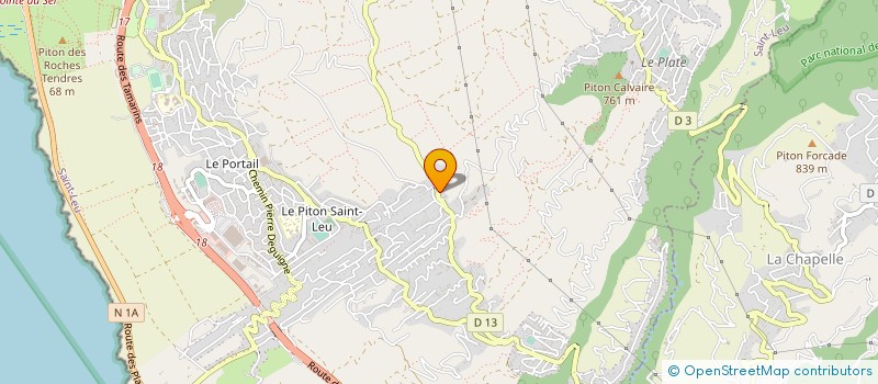 localisation de l'entreprise BETSAL'EL HOLDING  SAINT-LEU