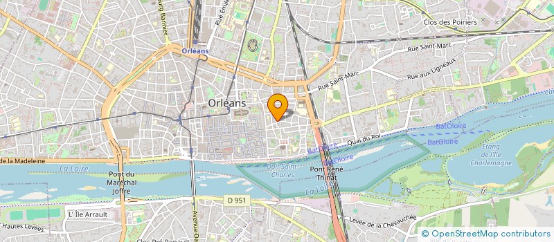 localisation de l'entreprise BETSHOT à ORLEANS
