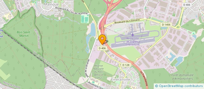 localisation de l'entreprise BETTA à EMERAINVILLE