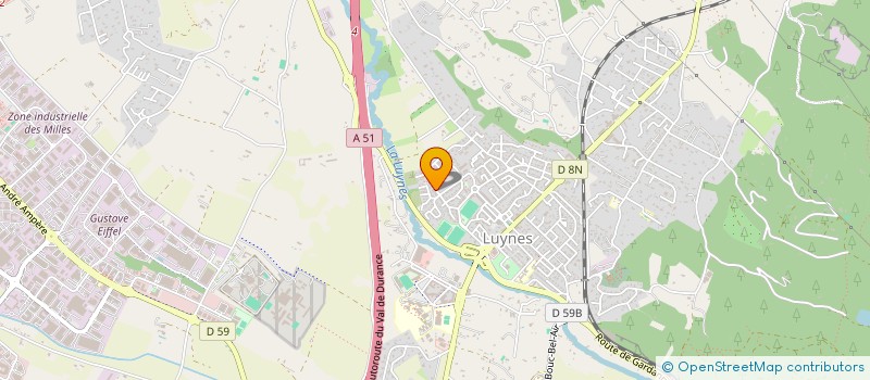 localisation de l'entreprise BETTECALVET SCI  AIX-EN-PROVENCE
