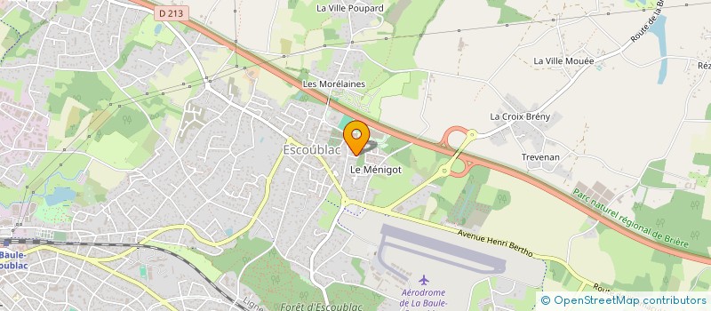 localisation de l'entreprise BETTENCOURT ET FILS  LA BAULE-ESCOUBLAC