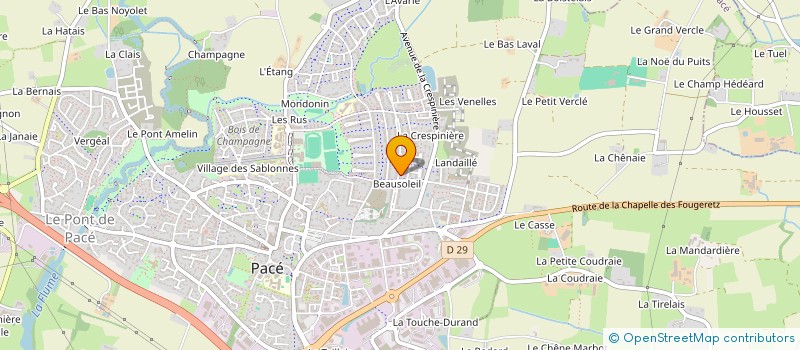 localisation de l'entreprise BETTER  PACE