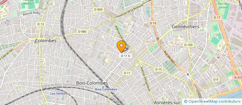 localisation de l'entreprise BETTER CALL BRUNO à BOIS COLOMBES