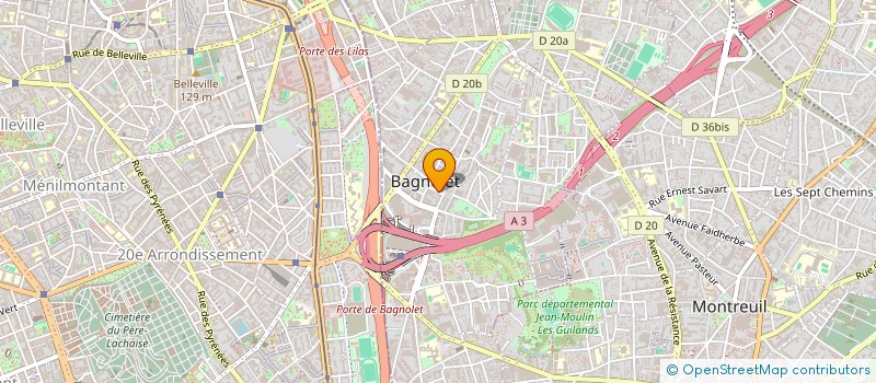 localisation de l'entreprise BETTER CALL GINA  PARIS