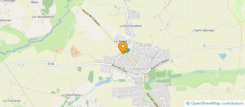 localisation de l'entreprise BETTER CALL YO à LANDEVIEILLE