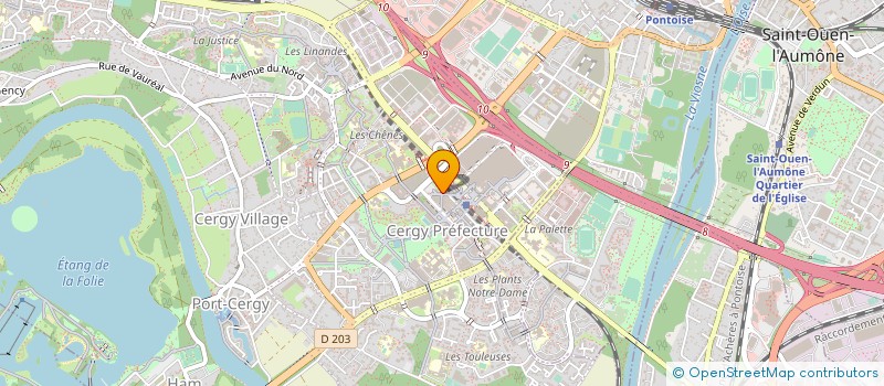 localisation de l'entreprise BETTER DAYS MUSIC  CERGY