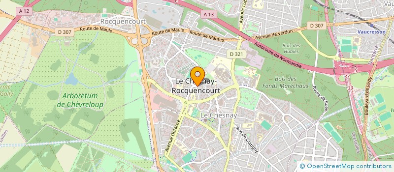 localisation de l'entreprise BETTER LATE SAS  LE CHESNAY-ROCQUENCOURT