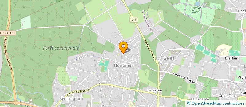 localisation de l'entreprise BETTER LIFE  LE TAILLAN-MEDOC