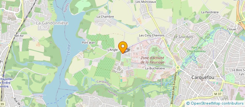 localisation de l'entreprise BETTER LIFE  CARQUEFOU