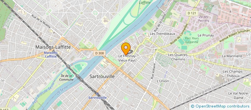 localisation de l'entreprise BETTER PLANS à SARTROUVILLE
