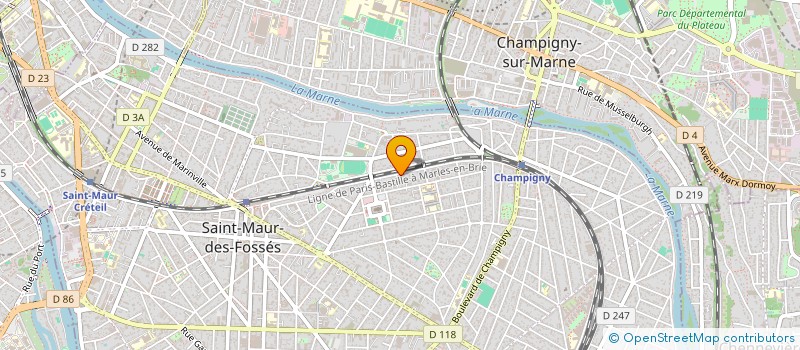 localisation de l'entreprise BETTER PLUS à SAINT-MAUR-DES-FOSSES