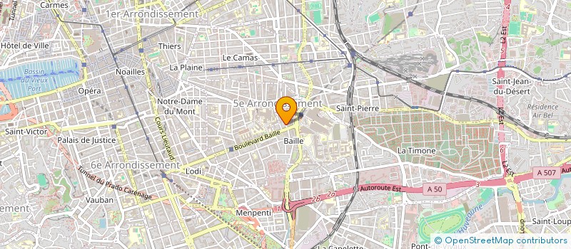 localisation de l'entreprise BETTERLAND  MARSEILLE