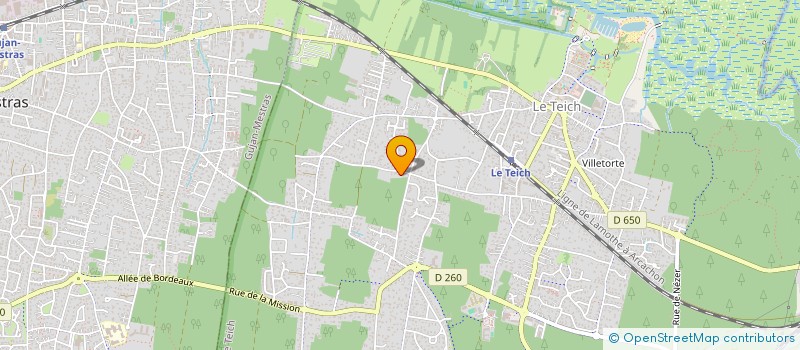 localisation de l'entreprise BETTI'N CORP  LE TEICH