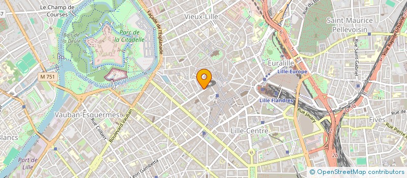 localisation de l'entreprise BETTINA SA à LILLE