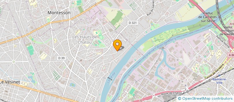 localisation de l'entreprise BETTON FAMILY INVEST  CHATOU