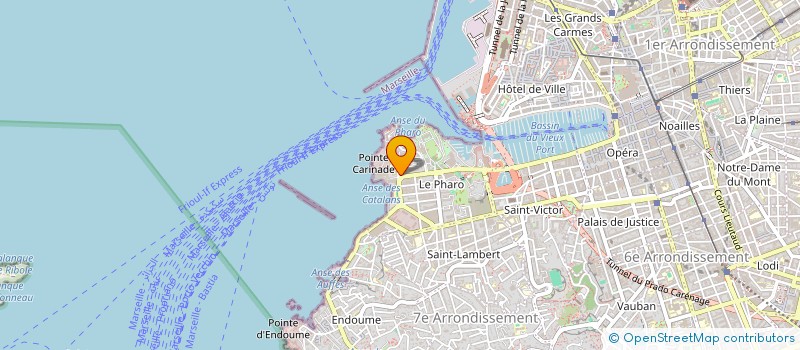 localisation de l'entreprise BETTY  MARSEILLE