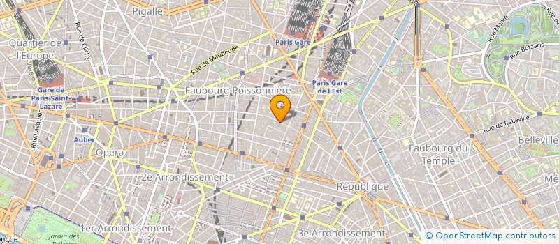 localisation de l'entreprise BETTY SCENT à PARIS