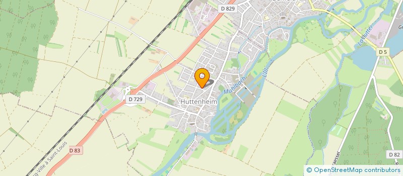 localisation de l'entreprise BETULA  KERTZFELD