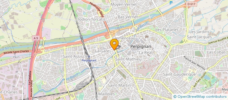 localisation de l'entreprise BETURB à PERPIGNAN