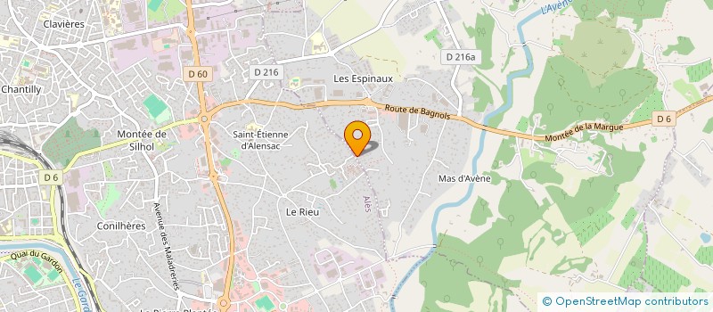 localisation de l'entreprise BETWEEN  SAINT-PRIVAT-DES-VIEUX