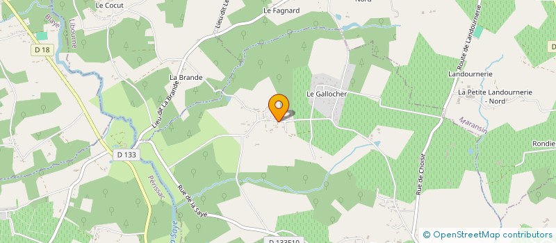 localisation de l'entreprise BETWEEN BUDDIES BLUES  SAINT-CIERS-D'ABZAC