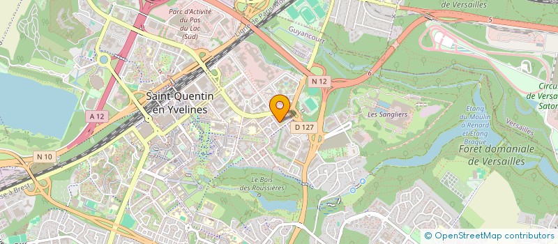 localisation de l'entreprise BETWEEN MUSE  GUYANCOURT