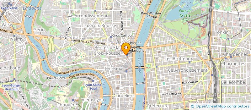 localisation de l'entreprise BETWIN US FILMS à LYON