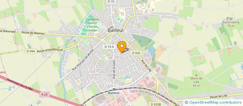 localisation de l'entreprise BEUBEULS FLAM (BBF) à BAILLEUL