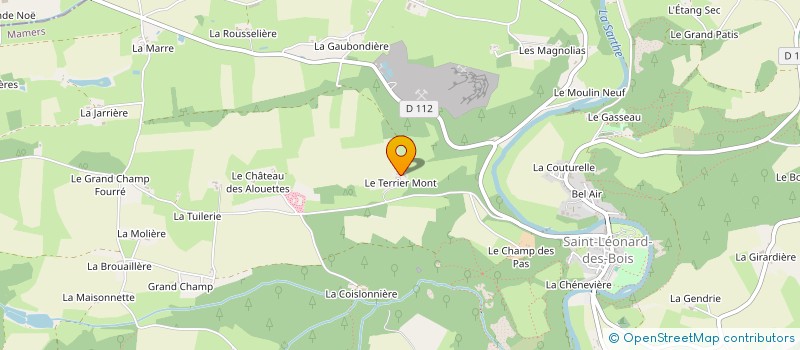 localisation de l'entreprise BEUCHER NICOLAS  SAINT LEONARD DES BOIS