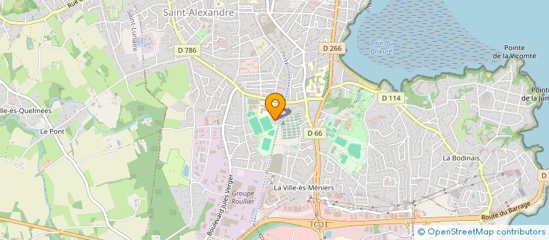 localisation de l'entreprise BEUCHERIE COCAULT  DINARD