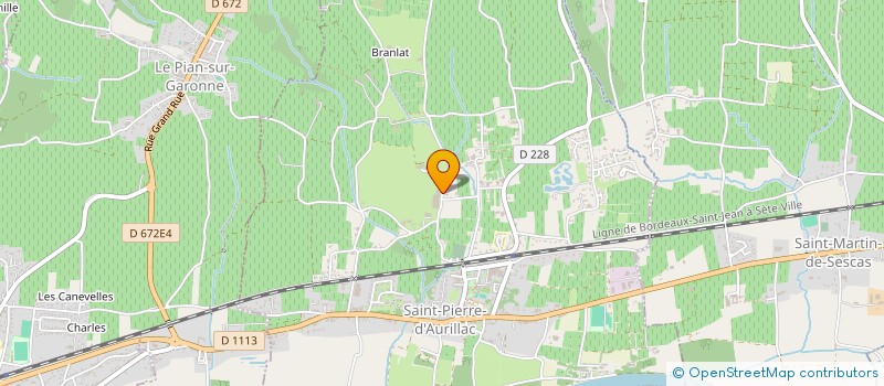 localisation de l'entreprise BEUGNOT  SAINT-PIERRE-D'AURILLAC