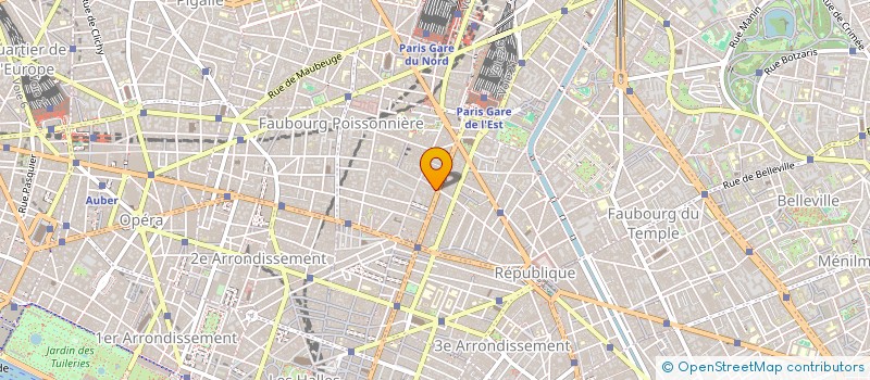 localisation de l'entreprise BEULAS I.C.  PARIS