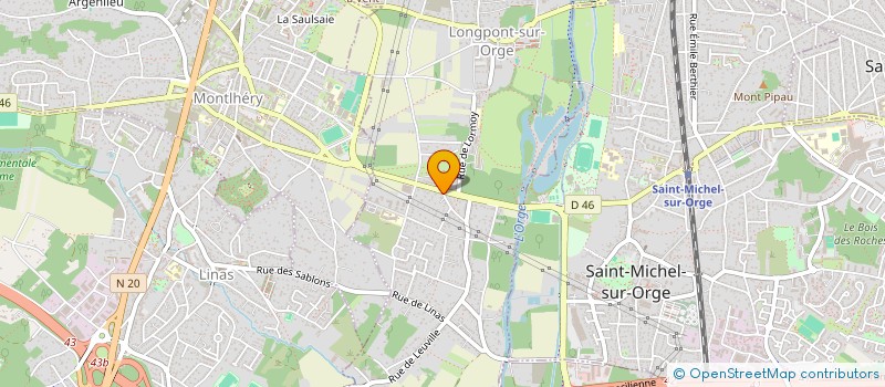 localisation de l'entreprise BEUN'S à LONGPONT-SUR-ORGE