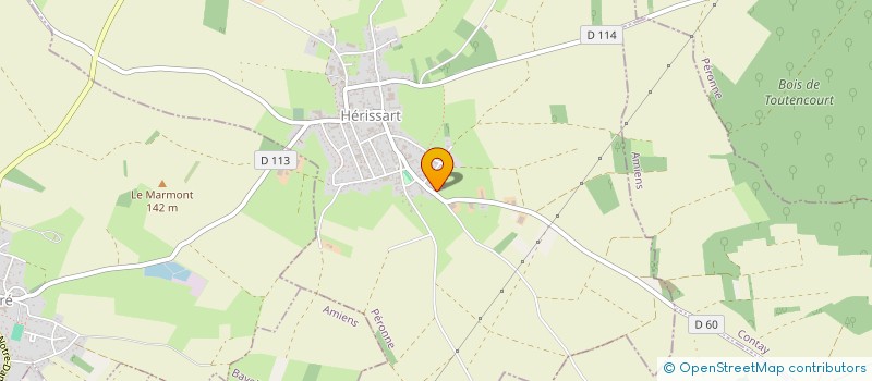 localisation de l'entreprise BEUNS  HERISSART