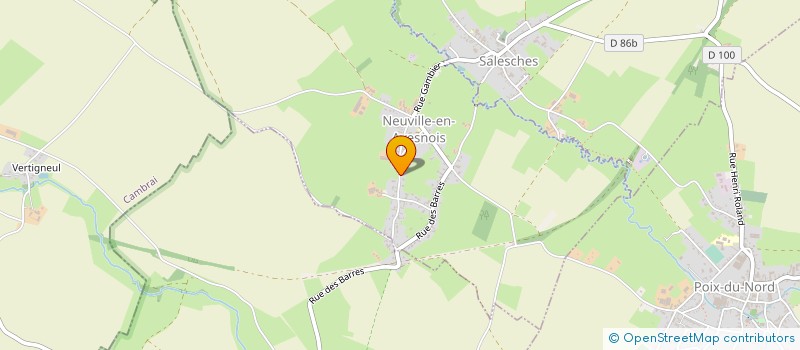 localisation de l'entreprise BEURRE FROMENT VINCENT  NEUVILLE-EN-AVESNOIS