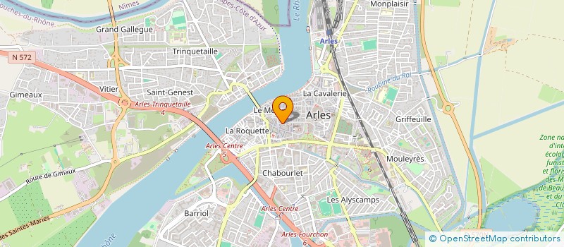 localisation de l'entreprise BEURRE SALE MEDIATION  ARLES