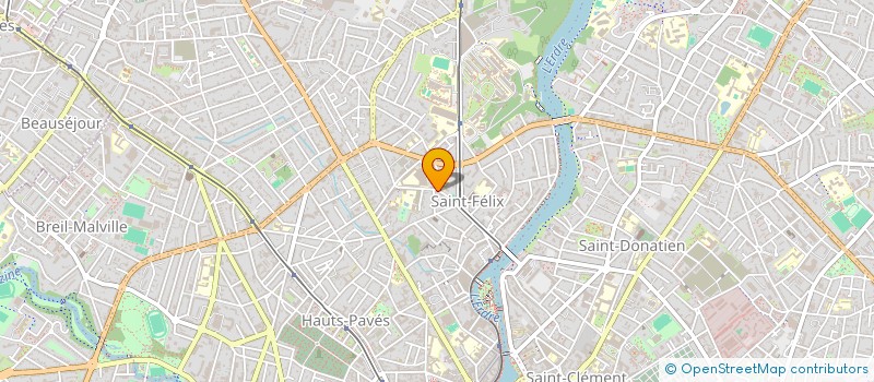 localisation de l'entreprise BEUTTER à NANTES