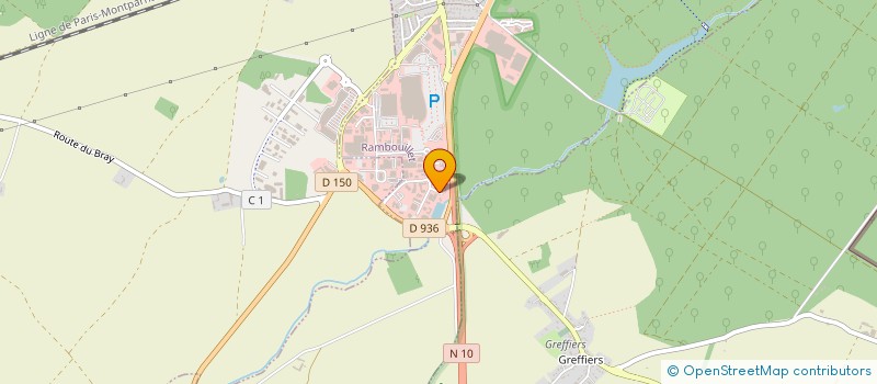 localisation de l'entreprise BEUVELET GESTION INVESTISSEMENT à RAMBOUILLET