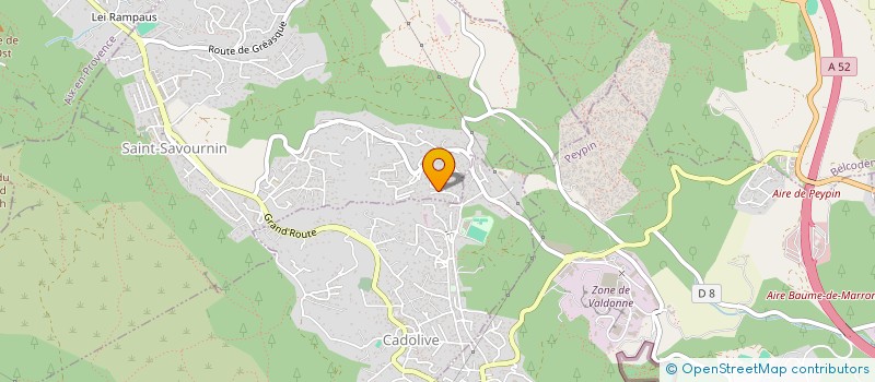 localisation de l'entreprise BEUZ GP  SAINT-SAVOURNIN