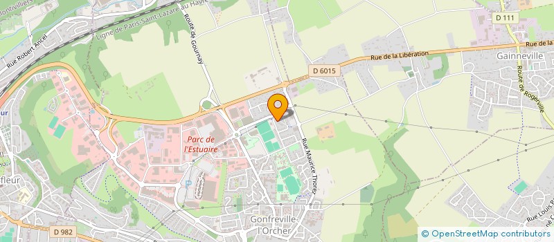 localisation de l'entreprise BEUZELIN  GONFREVILLE-L'ORCHER