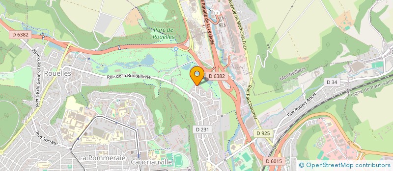 localisation de l'entreprise BEUZELIN FINANCEMENT à HARFLEUR